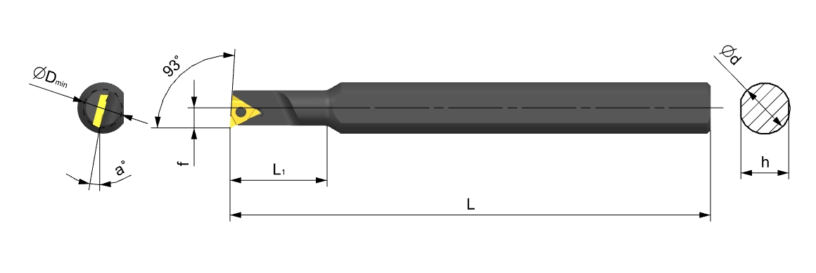 Державка D1612M-STUCR11