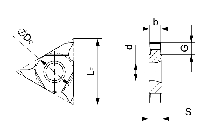Пластина TGF32R225 NH8230
