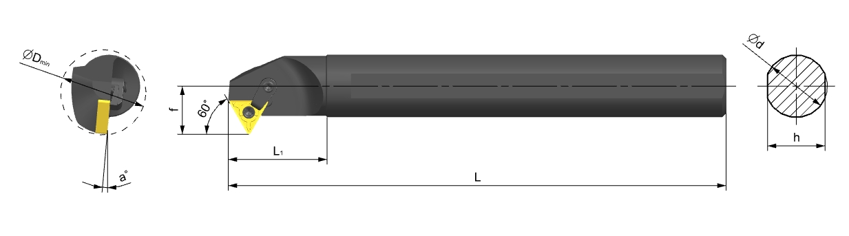 Державка S25S-MTWNR16