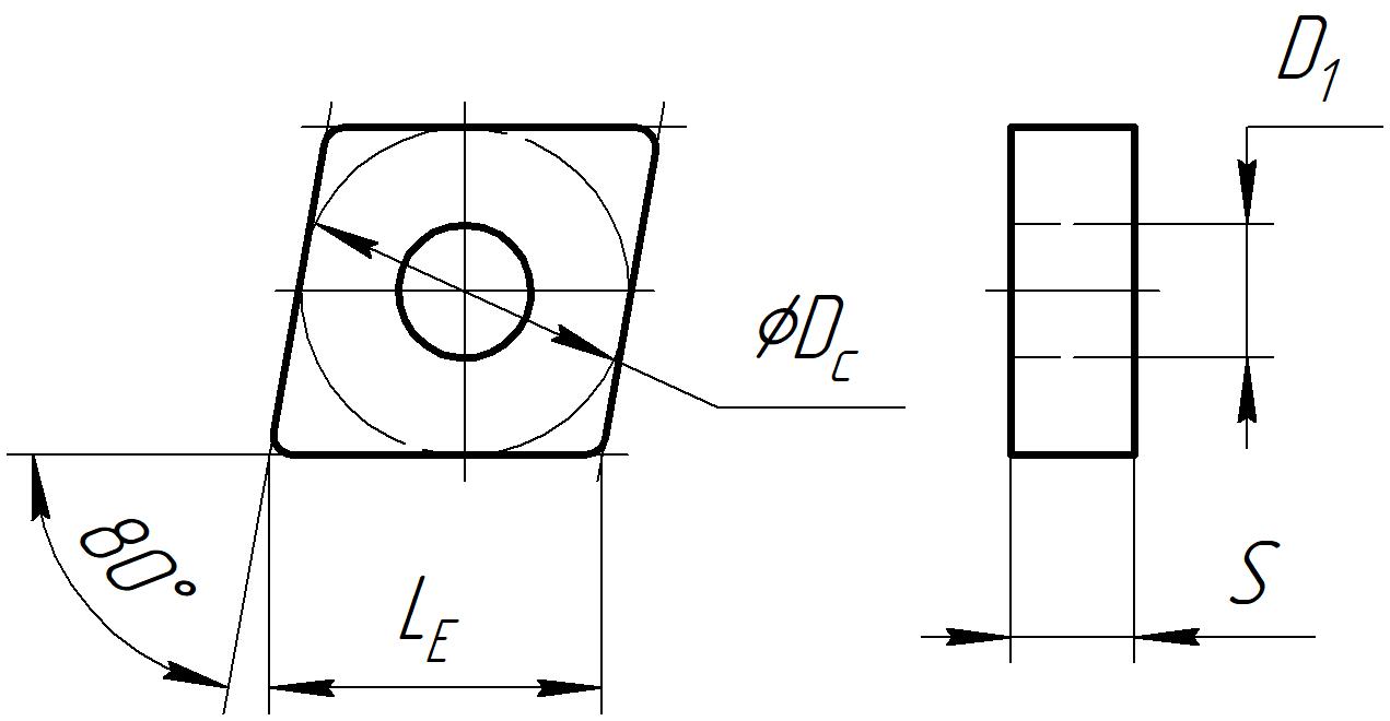 Пластина CNMG120408-QRT QE4347