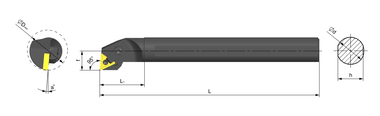 Державка S40U-MTUNR16