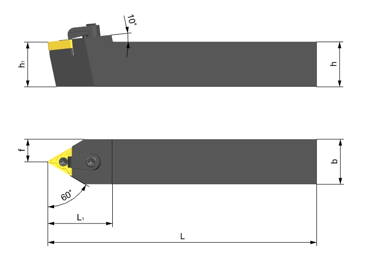 Державка MTENN3232P16