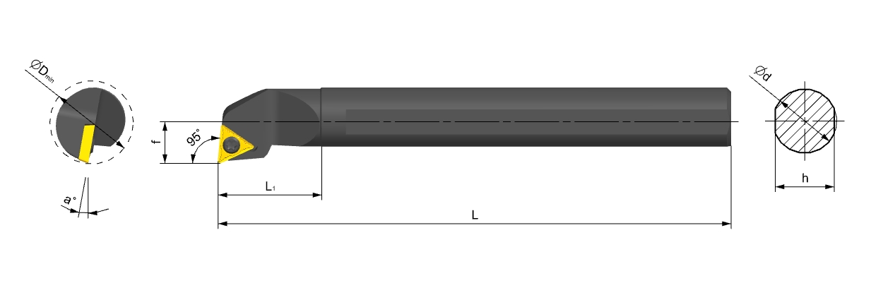 Державка S12M-STUCR11